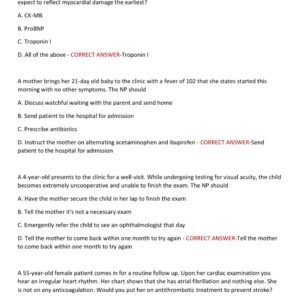 CMN 577 Final Fall ACTUAL EXAM 300 VERIFIED QUESTIONS AND CORRECT ANSWERS 2025-2026 LATEST ALREADY GRADED A+ - Image 3