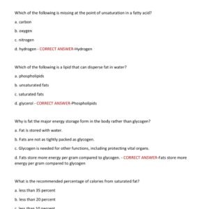 NUR 100 PHARMACOLOGY MID-TERM ACTUAL EXAM FORTIS COLLEGE 2025/2026 REVIEW 100 QUESTIONS AND CORRECT ANSWERS GRADED A+/ NUR 100 EXAM FORTIS(NEW!!) - Image 3