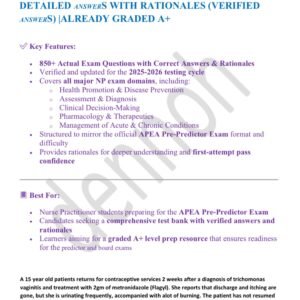 TCAR-POST TEST REAL EXAM 60 QUESTIONS AND CORRECT ANSWERS 2025-2026 LATEST UPDATE ALREADY GRADED A+