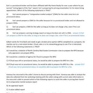 301 NC POST LICENSING EXAM, PRACTICE EXAM AND STUDY GUIDE NEWEST 2025-2026 ACTUAL EXAM 300 QUESTIONS AND CORRECT DETAILED ANSWERS (VERIFIED ANSWERS) |ALREADY GRADED A - Image 2