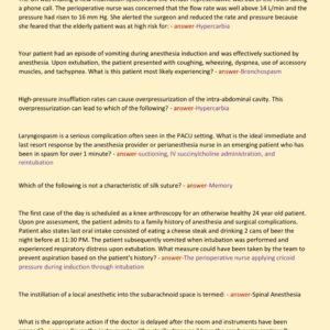 RNFA FINAL EXAM, PRACTICE EXAM AND STUDY GUIDE NEWEST 2025-2026 ACTUAL EXAM 300 QUESTIONS AND CORRECT DETAILED ANSWERS (VERIFIED ASNWERS) |ALREADY GRADED A+ - Image 4