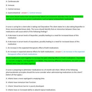 RN ATI PHARMACOLOGY PROCTORED EXAM NEWEST 2025-2026 ACTUAL EXAM 400 QUESTIONS AND CORRECT DETAILED ANSWERS WITH RATIONALES (VERIFIED ANSWERS) |ALREADY GRADED A+ - Image 2