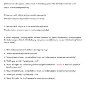 RN ATI PHARMACOLOGY PROCTORED EXAM NEWEST 2025-2026 ACTUAL EXAM 400 QUESTIONS AND CORRECT DETAILED ANSWERS WITH RATIONALES (VERIFIED ANSWERS) |ALREADY GRADED A+ - Image 4
