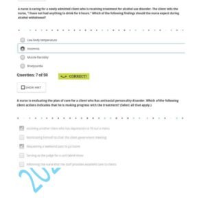 ATI Mental Health Final EXAM screenshot Questions and Answers 2025 A+ GRADEDATI Mental Health Final EXAM screenshot Questions and Answers 2025 A+ GRADED - Image 2