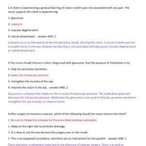 ANP 650 MIDTERM EXAM LATEST 2025-2026 ACTUAL EXAM TEST BANK 100 QUESTIONS AND CORRECT DETAILED ANSWERS WITH RATIONALES (VERIFIED ANSWERS) |ALREADY GRADED A+ - Image 2