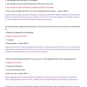 ANP 650 MIDTERM EXAM LATEST 2025-2026 ACTUAL EXAM TEST BANK 100 QUESTIONS AND CORRECT DETAILED ANSWERS WITH RATIONALES (VERIFIED ANSWERS) |ALREADY GRADED A+ - Image 3