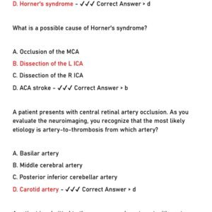 SCRN EXAM QUESTIN BANK REVIEW NEWEST 2026 ACTUAL EXAM QUESTIONS AND CORRECT DETAILED ANSWERS (VERIFIED ANSWERS) ALL ANSWERED {320 Q & A} ALREADY GRADED A+ | BRAND NEW! | 100% PASS | CURRENTLY TESTING QUESTIONS - Image 3