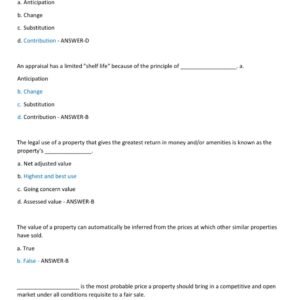 TEXAS PRINCIPLES 2 EXAM 2025-2026 ACTUAL EXAM 160 QUESTIONS AND CORRECT VERIFIED ASNWERS) |ALREADY GRADED A+ - Image 2