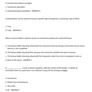 TEXAS PRINCIPLES 2 EXAM 2025-2026 ACTUAL EXAM 160 QUESTIONS AND CORRECT VERIFIED ASNWERS) |ALREADY GRADED A+ - Image 3