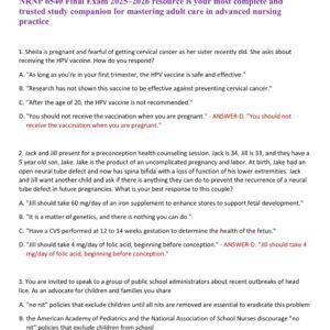 NRNP 6540 FINAL EXAM /NRNP FINAL EXAM 2025-2026 ACTUAL EXAM 130 QUESTIONS AND CORRECT DETAILED ANSWERS|ALREADY GRADED A+