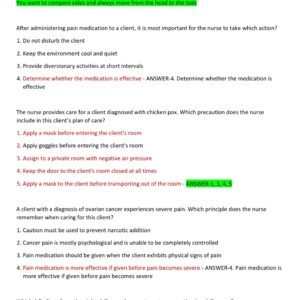 KAPLAN PHARM EXAM 2025-2026 ACTUAL EXAM 85 QUESTIONS AND CORRECT ANSWERS (VERIFIED ANSWERS) | ALREADY GRADED A+ - Image 3