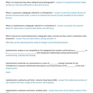 ORTHODONTIC ASSISTANT FINAL EXAM 2025-2026 ACTUAL EXAM 200 QUESTIONS AND CORRECT ANSWERS |ALREADY GRADED A+ - Image 2