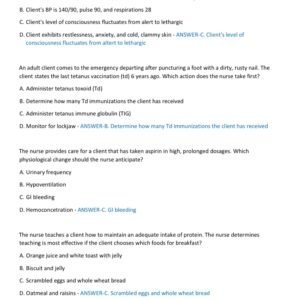 FUNDAMENTALS KAPLAN 2025-2026 TEST BANK ACTUAL EXAM 250 QUESTIONS AND CORRECT VERIFIED ANSWERS) |ALREADY GRADED A+ - Image 4