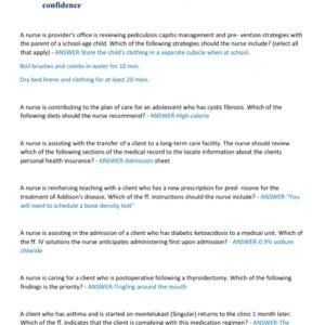 RN COMPREHENSIVE PREDICTOR EXIT EXAM 2025-2026 EXAM ALL 180 QUESTIONS AND CORRECT ANSWERS |ALREADY GRADED A+