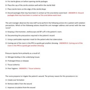 NSG 3100 EXAM LATEST 2025-2026 ACTUAL EXAM ALL 100 QUESTIONS AND CORRECT ANSWERS |ALREADY GRADED A+ - Image 3