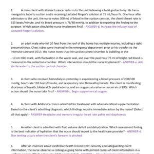 HESI RN LEADERSHIP /MANAGEMENT EXIT EXAM 2025-2026 160 QUESTIONS AND CORRECT VERIFIED ANSWERS) |ALREADY GRADED A+ - Image 2