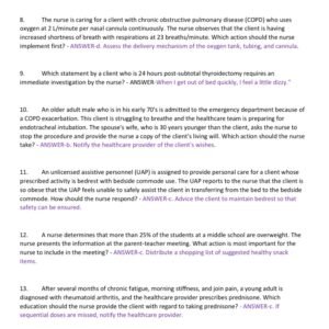 HESI RN LEADERSHIP /MANAGEMENT EXIT EXAM 2025-2026 160 QUESTIONS AND CORRECT VERIFIED ANSWERS) |ALREADY GRADED A+ - Image 3