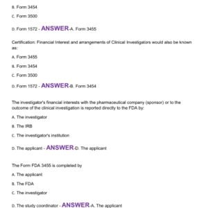SOCRA REAL EXAM AND STUDY GUIDE LATEST 2025-2026, 200 QUESTIONS AND CORRECT ANSWERS//ALREADY GRADED A+ - Image 2