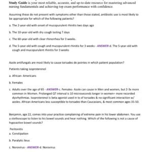 The Barkley 3P Exam 2025–2026 Study Guide is a comprehensive and updated resource designed to help nurse practitioner students master key concepts in Pathophysiology. - Image 2