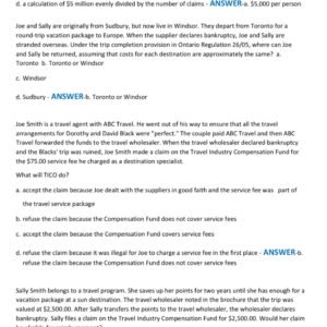 TICO EXAM 2025-2026 ACTUAL EXAM AND PRACTICE EXAM 200 QUESTIONS AND CORRECT DETAILED ANSWERS |ALREADY GRADED A+ - Image 3