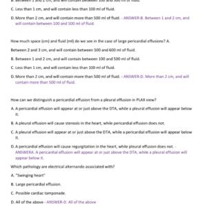 CCI REVIEW ECHO EXAM 2025-2026 ACTUAL COMPLETE EXAM AND PRACTICE EXAM 200 QUESTIONS AND CORRECT DETAILED ANSWERS |ALREADY GRADED A+