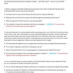 NRNP 6540 FINAL EXAM /NRNP FINAL EXAM 2025 -2026 ACTUAL EXAM 130 QUESTIONS AND CORRECT DETAILED ANSWERS|ALREADY GRADED A+ - Image 2