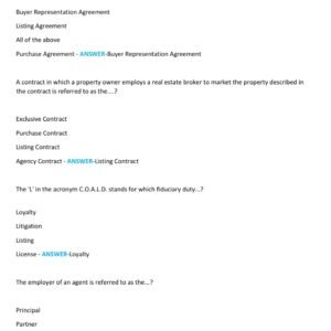 TEXAS PRINCIPLES 1 EXAM 2025-2026 TEST BANK ACTUAL EXAM 500 QUESTIONS AND CORRECT ANSWERS |ALREADY GRADED A+ - Image 5