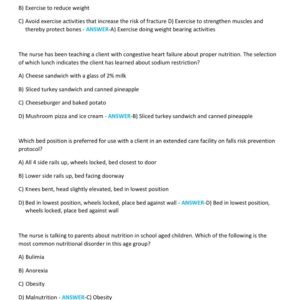 HESI RN EXIT EXAM 2025-2026 150 QUESTIONS AND CORRECT DETAILED ANSWERS (VERIFIED ANSWERS) |ALREADY GRADED A+ - Image 4