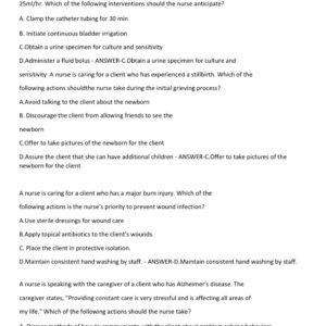 ATI PN COMPREHENSIVE PREDICTOR RETAKE 2025-2026ACTUAL EXAM ALL 180 QUESTIONS AND CORRECT DETAILED ANSWERS (VERIFIED ANSWERS) |ALREADY GRADED A+ - Image 6