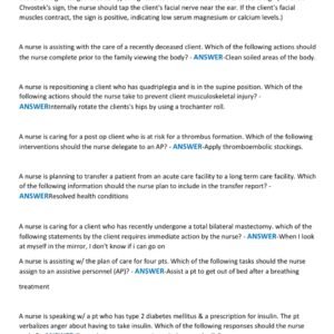 ATI PN FUNDAMENTAL PROCTORED REAL EXAM 2025-2026 QUESTIONS AND CORRECT DETAILED ANSWERS |ALREADY GRADED A+|| EXCELLENT TOOL FOR STUDYING] - Image 1