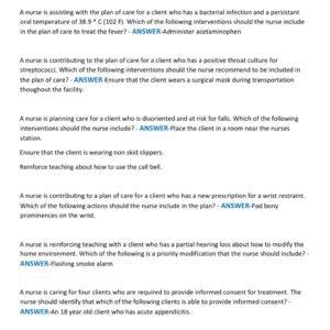 ATI PN FUNDAMENTAL PROCTORED REAL EXAM 2025-2026 QUESTIONS AND CORRECT DETAILED ANSWERS |ALREADY GRADED A+|| EXCELLENT TOOL FOR STUDYING] - Image 2