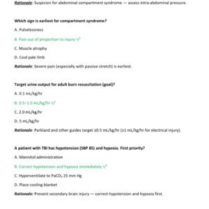 TCAR Post-Test – Real Exam Questions with Correct Answers (A+ Graded, Verified Content)2026 - Image 2