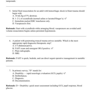 ATLS-style Practice — 50-Question Mock Post-Test (original content)2025-2026 - Image 2