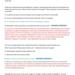 HESI PSYCH MENTAL HEALTH 2025-2026 ACTUAL EXAM 100 REAL EXAM QUESTIONS AND CORRECT DETAILED ANSWERS WITH RATIONALES (VERIFIED ANSWERS) |ALREADY GRADED A+ - Image 2