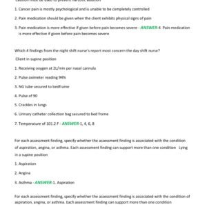 FUNDAMENTALS KAPLAN 2025-2026 TEST BANK ACTUAL EXAM 200 QUESTIONS AND CORRECT ANSWERS) |ALREADY GRADED A+ - Image 2