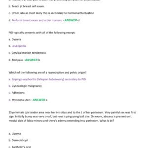 NR 602 FINAL EXAM/NR 602 WEEK 8 EXAM 2025-2026 ACTUAL EXAM COMPLETEQUESTIONS AND CORRECT DETAILED ANSWERS |ALREADY GRADED A+ - Image 2