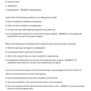 TCFP FIRE INSPECTOR EXAM 2025-2026 TEST BANKACTUAL EXAM 500 QUESTIONS AND CORRECT DETAILED ANSWERS (100% VERIFIED ANSWERS) |AGRADE - Image 4