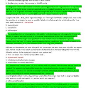 BARKLEY POST-TEST 2025-2026 ACTUAL EXAM 140 QUESTIONS AND CORRECT DETAILED ANSWERS (100% VERIFIED ANSWERS) with rationales |ALREADY GRADED A+ - Image 3