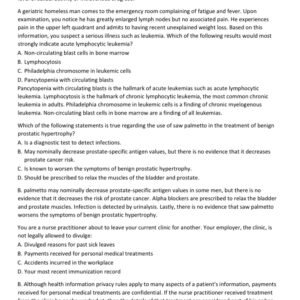 BARKLEY POST-TEST 2025-2026 ACTUAL EXAM 140 QUESTIONS AND CORRECT DETAILED ANSWERS (100% VERIFIED ANSWERS) with rationales |ALREADY GRADED A+ - Image 7