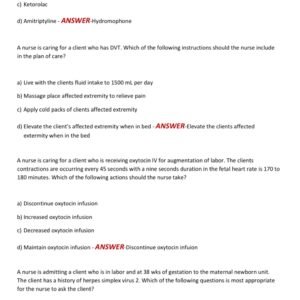 ATI COMPREHENSIVE PRACTICE 2025-2026 FINAL ACTUAL EXAM EACH FORM CONTAINS 70 QUESTIONS AND CORRECT DETAILED ANSWERS|ALREADY GRADED A+ - Image 4