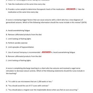 ATI RN ADULT MEDICAL-SURGICAL NURSING 2025- 2026 /RN ADULT MEDICAL SURGICAL NURSING ACTUAL EXAM TEST BANK 250 QUESTIONS AND CORRECT DETAILED ANSWERS |ALREADY GRADED A+ - Image 3