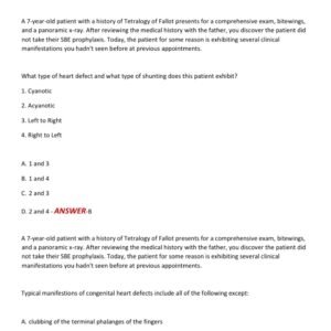 ATI PEDIATRIC FINAL PROCTORED EXAM LATEST 2025-2026 ACTUAL EXAM COMPLETE 130 QUESTIONS AND CORRECT DETAILED ANSWERS (VERIFIED ANSWERS) |ALREADY GRADED A+ - Image 3