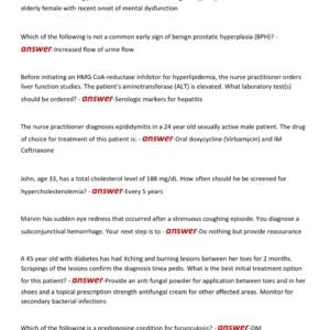 NRNP 6531 final , NRNP 6531 FINAL exam 200 QUESTIONS AND CORRECT ANSWERS 2025-2026 LATEST//ALREADY GRADED A+ - Image 3