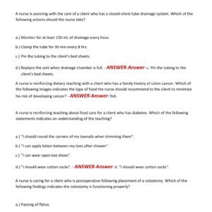 ATI MED SURG CMS 2025-2026 /ATI RN MEDICAL SURGICAL CMS EXAM 100 QUESTIONS AND CORRET DETAILED ANSWERS |ALREADY GRADED A+ - Image 3