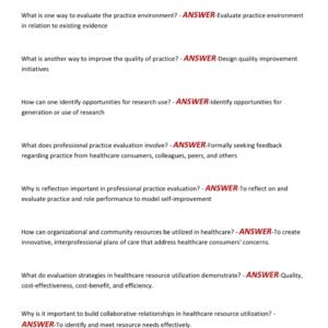 NR548/ NR 548 EXAM FINAL NEWEST LATEST UPDATE 2025-2026 PSYCHIATRIC ASSESSMENT FOR THE PSYCHIATRIC-MENTAL HEALTH NURSE PRACTITIONER REVIEW CORRECT VERIED ANSWERS GRADED A+ - Image 4
