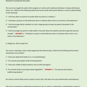 NCLEX PN 2025-2026 / PN NCLEX EXAM NEWEST ACTUAL EXAM 120 QUESTIONS AND CORRECT DETAILED ANSWERS (VERIFIED ANSWERS) |ALREADY GRADED A+ - Image 4