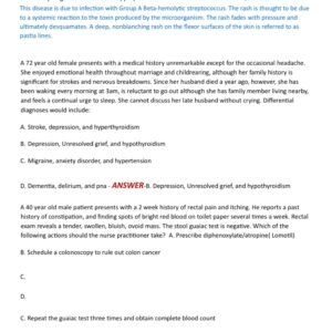APEA PRE-PREDICTOR 2024-2025 ACTUAL EXAM TEST BANK 900+ QUESTIONS AND CORRECT DETAILED ANSWERS WITH RATIONALES (VERIFIED ANSWERS) |ALREADY GRADED A+ // most tested questions covered - Image 2