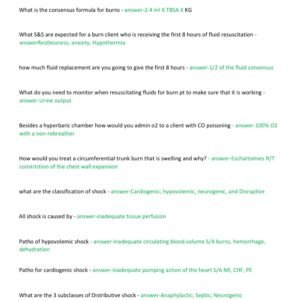 NUR 265 EXAM 3 LATEST UPDATE 2025-2026 COMPLETE 200 QUESTIONS AND CORRECT ANSWERS (LATEST UPDATE RATED A+) GALEN COLLEGE OF NURSING - Image 3