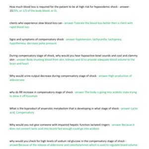 NUR 265 EXAM 3 LATEST UPDATE 2025-2026 COMPLETE 200 QUESTIONS AND CORRECT ANSWERS (LATEST UPDATE RATED A+) GALEN COLLEGE OF NURSING - Image 4