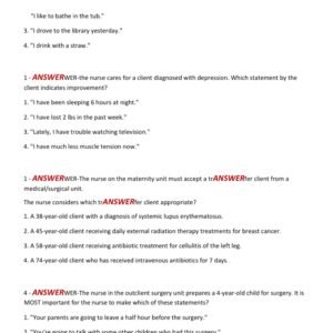 HESI CRITICAL CARE EXIT EXAM 2025-2026 / CRITICAL CARE HESI EXIT EXAM 2025 ACTUAL EXAM ALL 100 QUESTIONS AND CORRECT DETAILED ANSWERWERS WITH RATIONALES|ALREADY GRADED A+ - Image 4